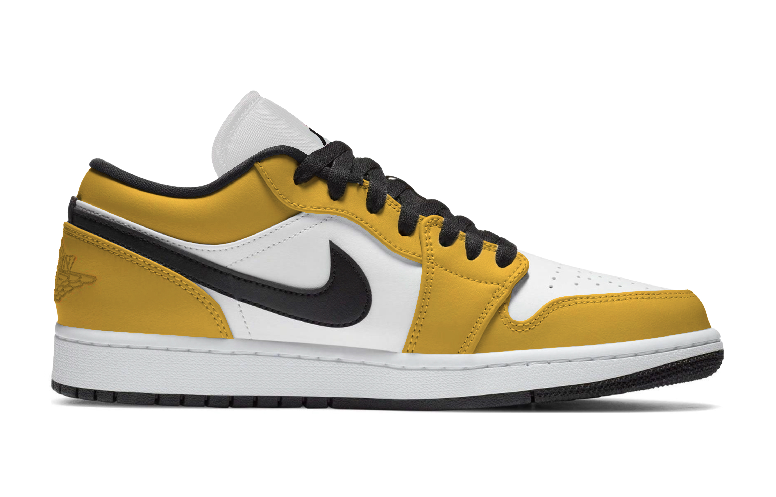 Jordan Air Jordan 1 Slip Resistant Abrasion Resistant Slip Resistant Abrasion Resistant Low top Skateboard Shoes Unisex
