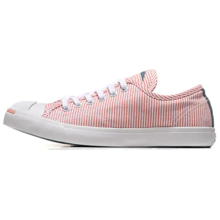 Converse Jack Purcell Comfortable Low top Canvas Shoes Women's Red White