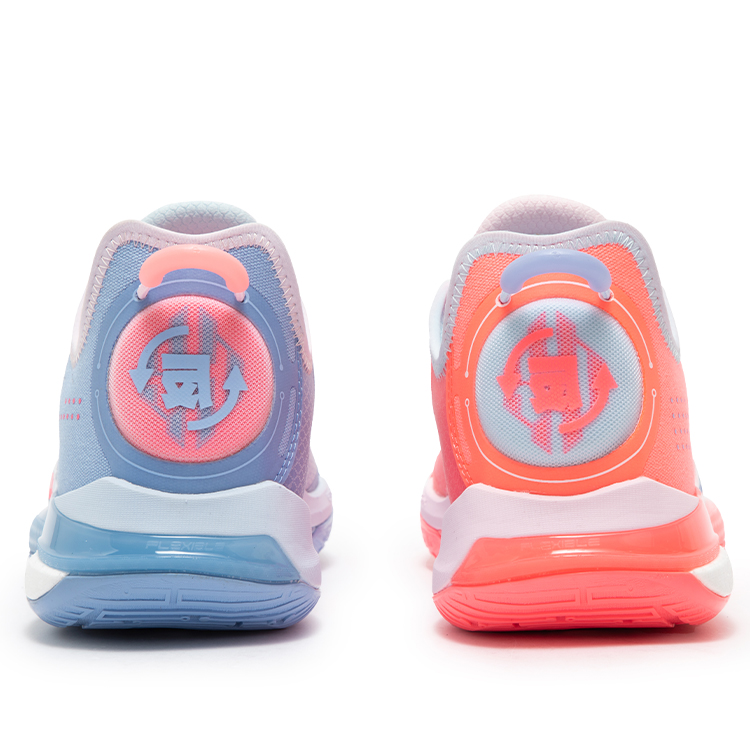 361° DVD2 SE Reverse Game Ready Cushioning, Wear Resistant Low top Basketball Shoes Men’s Blue Pink
