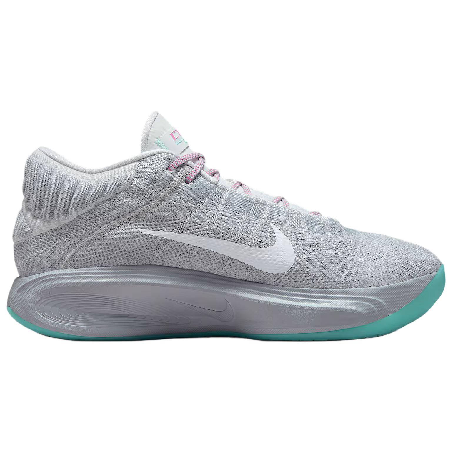 Nike GT Hustle 3 Slip Resistant Abrasion Resistant Low top Basketball Shoes Unisex Gray Blue