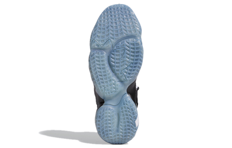 Мужские кроссовки adidas D.O.N. Issue #2 Gca (бело-черные с золотым) — Белый / чёрный / золотой — фото 6