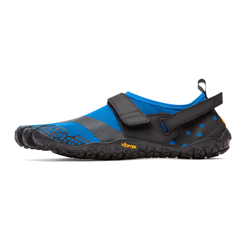 Vibram Five Fingers Shoes Wear resistant, Lightweight, Breathable, And Non slip. Low Top Training Shoes Men Blue Black