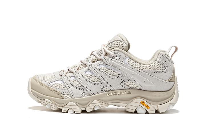 MERRELL MOAB 3 Mesh, Textile, Leather Slip Resistant, Abrasion Resistant, Breathable, Lightweight Coverage Low top