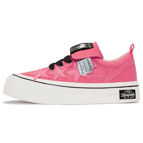 KAALIXTO Skateboarding Canvas Low 'Power Pink'