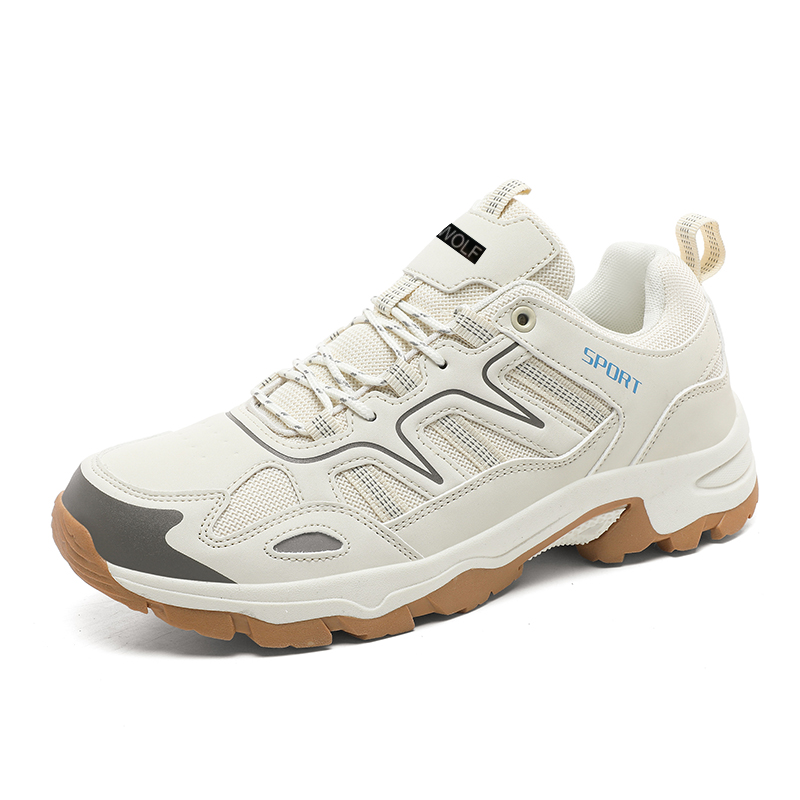 TANSENLANG Low top Hiking Shoes Unisex Ecru