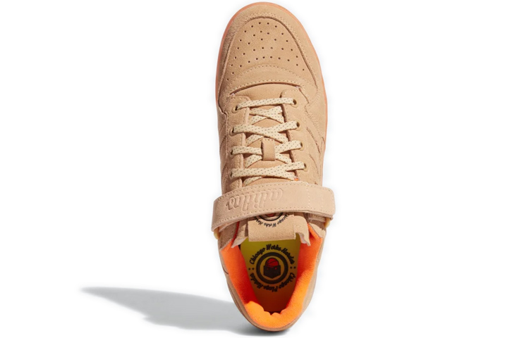 Кроссовки adidas originals FORUM Low (ярко-оранжевые) — Оранжевый — фото 5