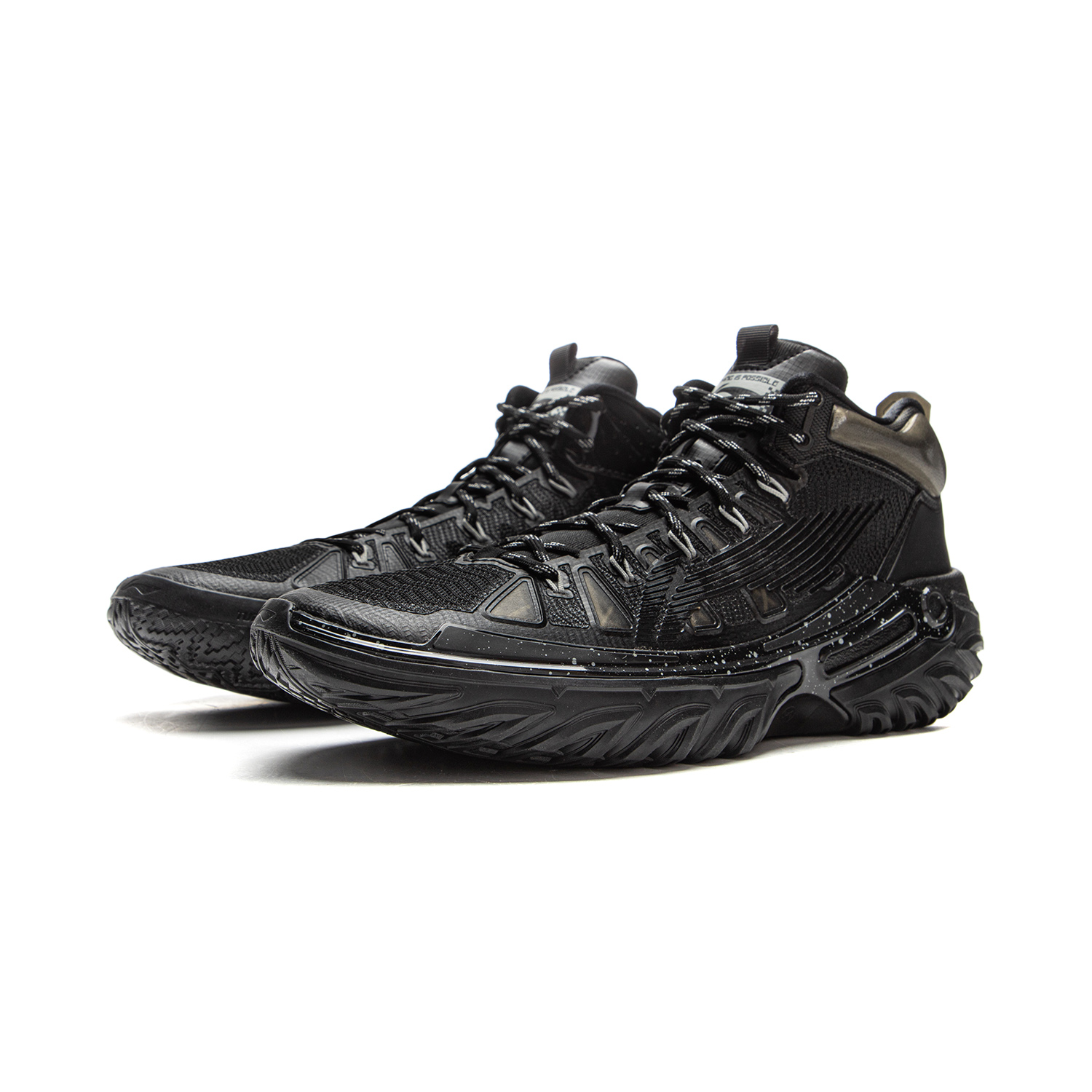 Li Ning Jie Ao 2High Basketball Shoes Men’s High Top Black