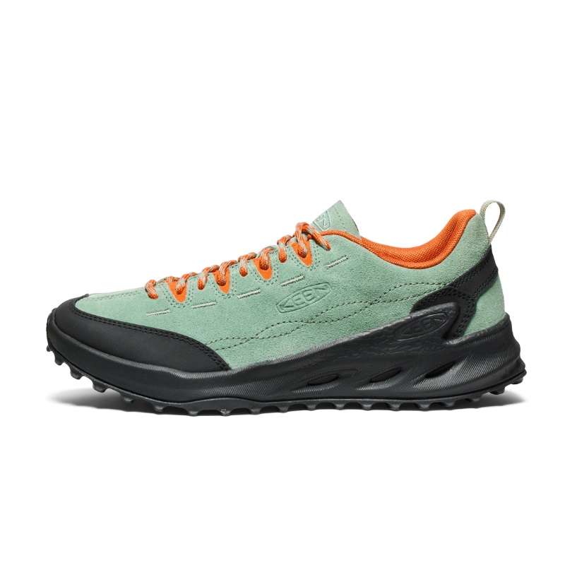 Keen Jasper Zionic Comfortable Slip Resistant Abrasion Resistant Low top Mountaineering Shoes Women’s Green Yellow
