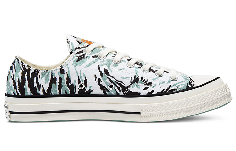 Кеды Carhartt WIP x Converse 1970s Chuck 70 (бело-зеленые) — фото 2