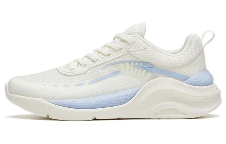 Anta Shenxing Slip Resistant Abrasion Resistant Low top Training Shoes Women's White Blue