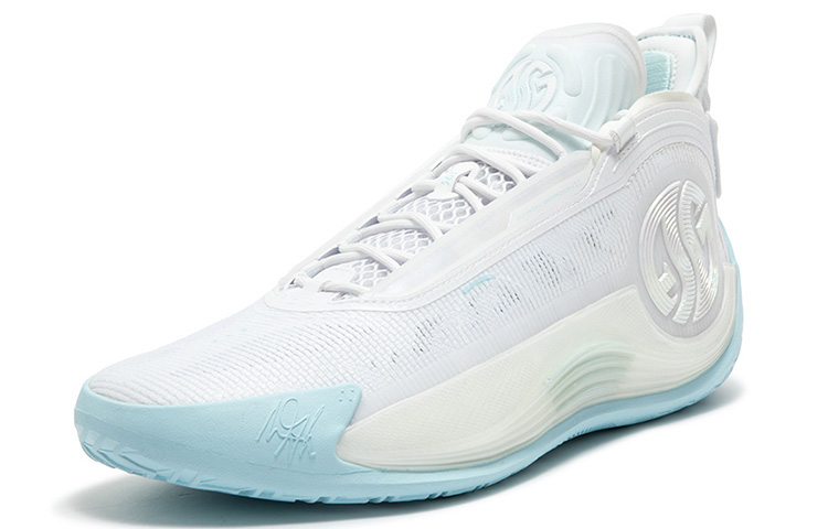 361° AG4 SOAR SE Basketball Shoes Men’s Mid Top Glacier Blue