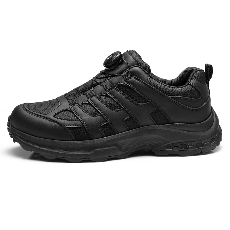 QIANGREN 3515 Mountaineering Hiking Shoes Men’s Black