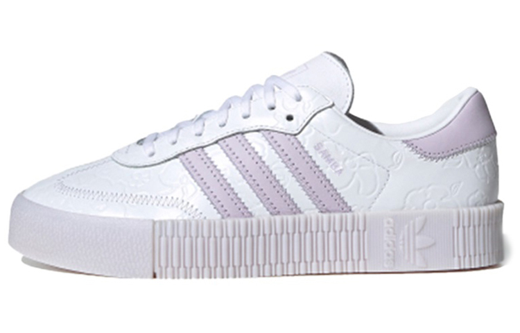 Женские кеды adidas adidas originals Sambarose (нежно-фиолетовые)