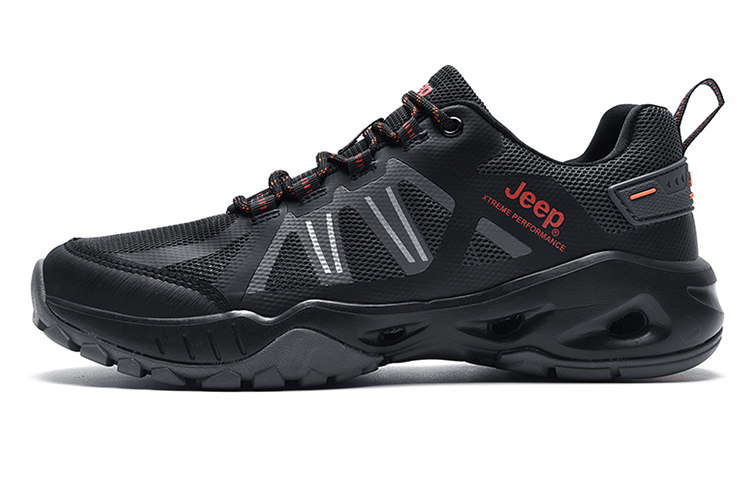 Jeep Cushioning Abrasion Resistant Breathable Cushioning Abrasion Resistant Breathable Low top Outdoor Shoes Men’s