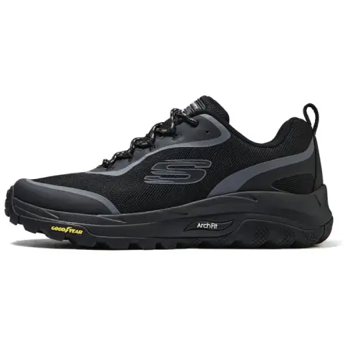 Skechers Cushioning Low top Mountaineering & Hiking Shoes Men's Black