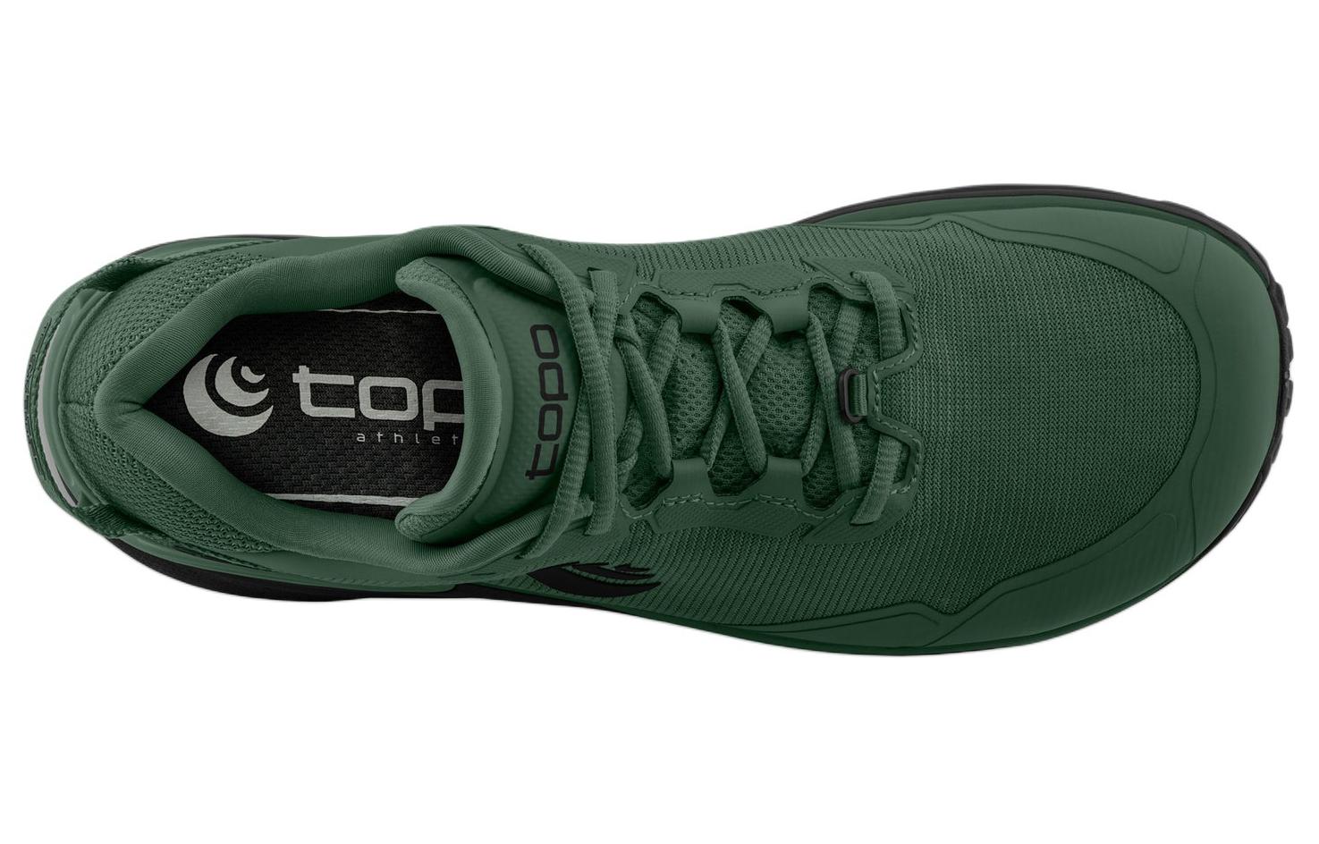 Topo Athletic TRAVERSE Slip Resistant Abrasion Resistant Low top Hiking Shoes Men’s Dark Green