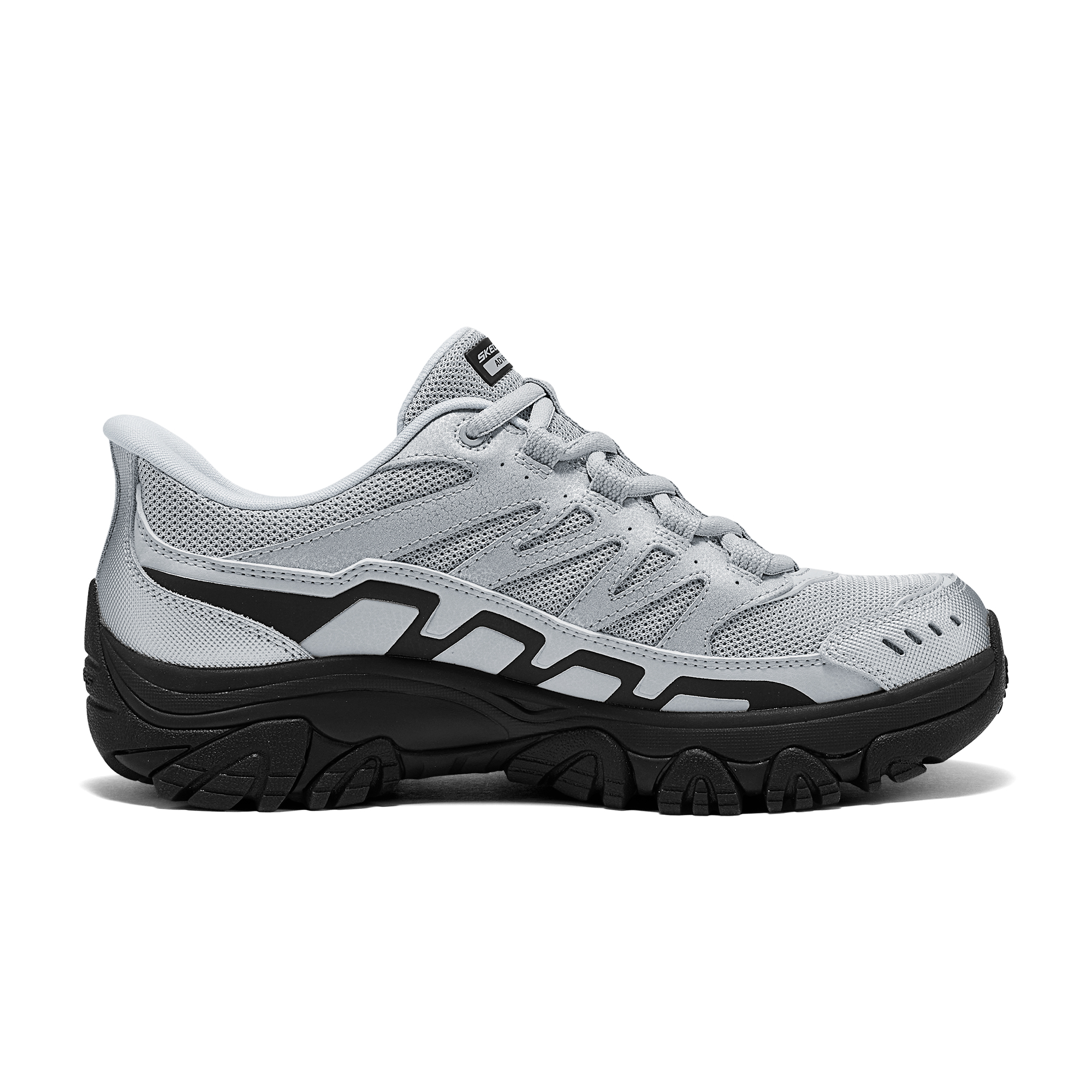 Skechers OUTDOOR WOMENS Low top Mountaineering Hiking Shoes Women’s Gray Black