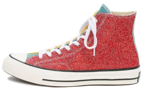 Chuck 70 Jw Anderson x Chuck 70 Converse Hi 'Glitter Pack - Cherry Sulphur'