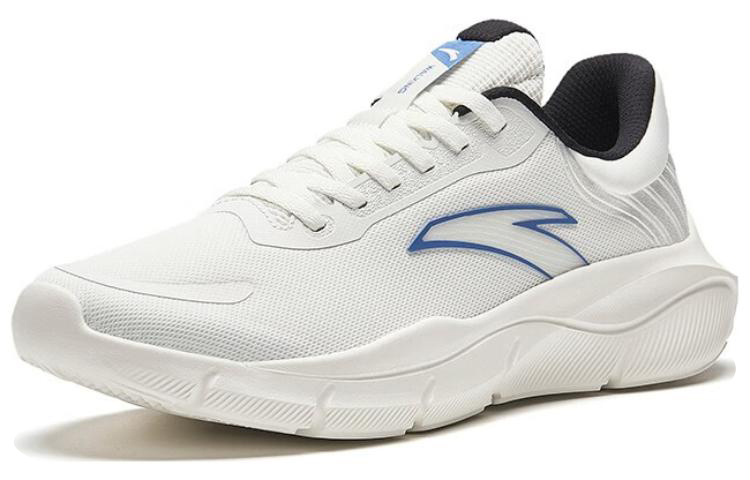 Anta Abrasion Resistant Abrasion Resistant Low top Training Shoes Men's Ivory White