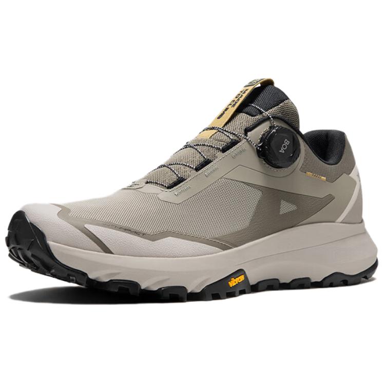 KAILAS Slip Resistant And Abrasion Resistant Coverage Low top Hiking Shoes Unisex Light Gray