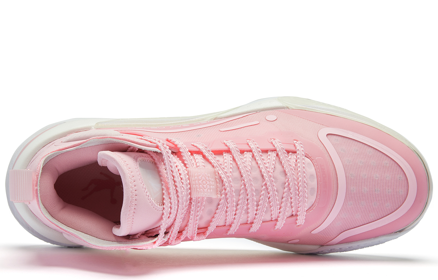 QIAODAN Poisonous Fangs REV Mismatched Q KUNGFU PRO Cushioning, Wear Resistant High top Basketball Shoes Men’s Pink