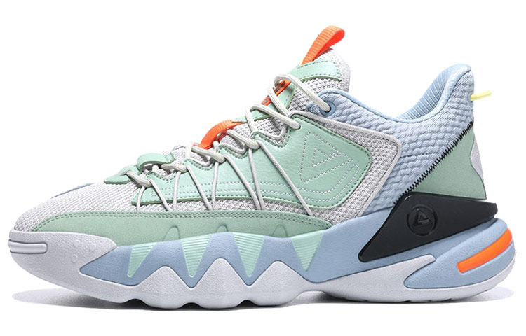 PEAK Basketball Shoes Men’s Low Top Fruit Green