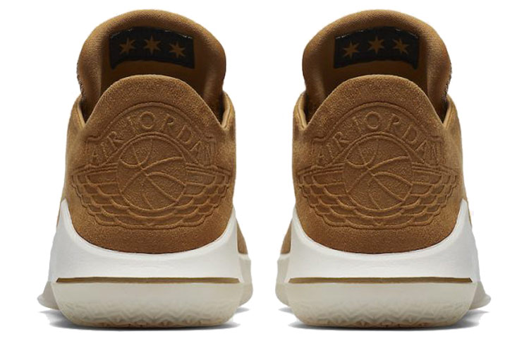 Мужские кроссовки Jordan Air Jordan 32 Low PF (коричневые) — фото 6