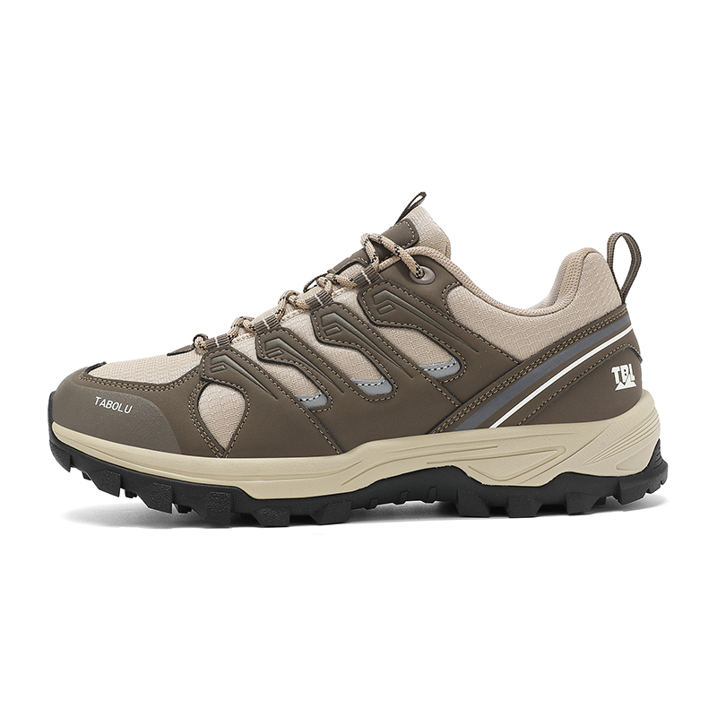 TABOLU Slip Resistant, Abrasion Resistant, Breathable Low top Mountaineering Shoes Men’s