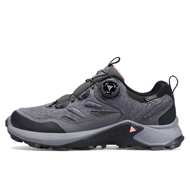 HUMTTO Slip Resistant Abrasion Resistant Slip Resistant Abrasion Resistant Low top Outdoor Shoes Unisex Gray