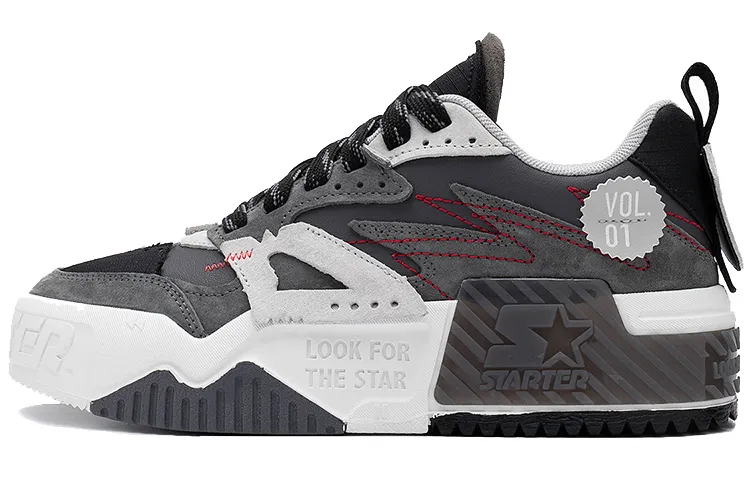 STARTER Skateboard Shoes Women's Low Top Gray