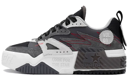 STARTER Skateboard Shoes Women's Low Top Gray