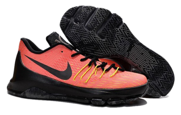 Мужские кроссовки Nike KD 8 (красные) — фото 5