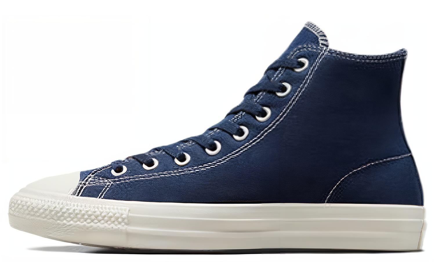 Converse Slip Resistant Abrasion Resistant High top Canvas Shoes Women's Blue