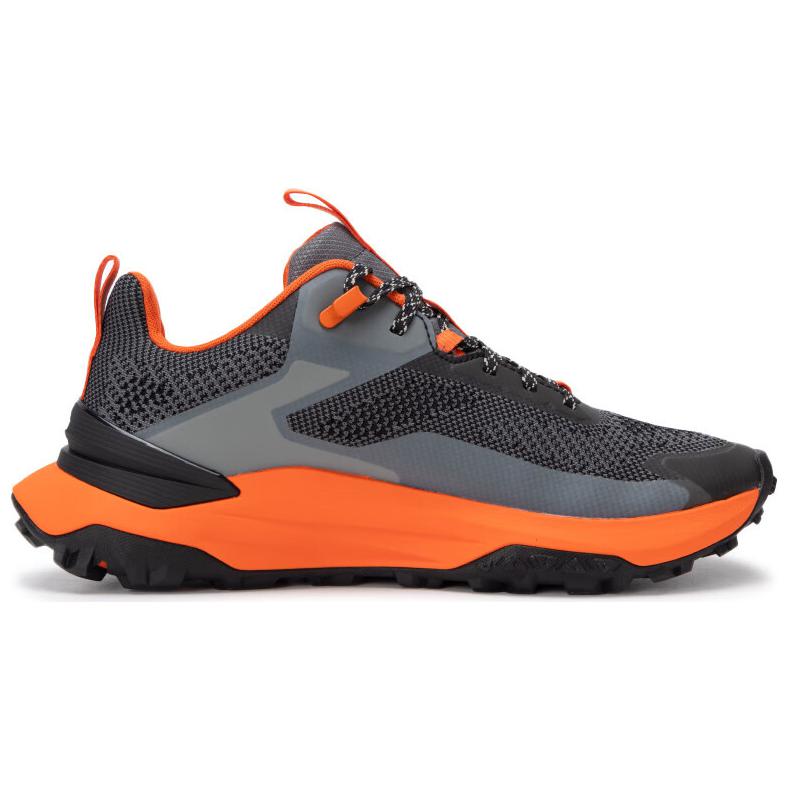 Timberland Slip Resistant Low top Hiking Shoes Men’s Gray Orange