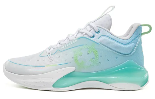 RIGORER Stopgo 2.0 Low top Basketball Shoes Men's White Blue