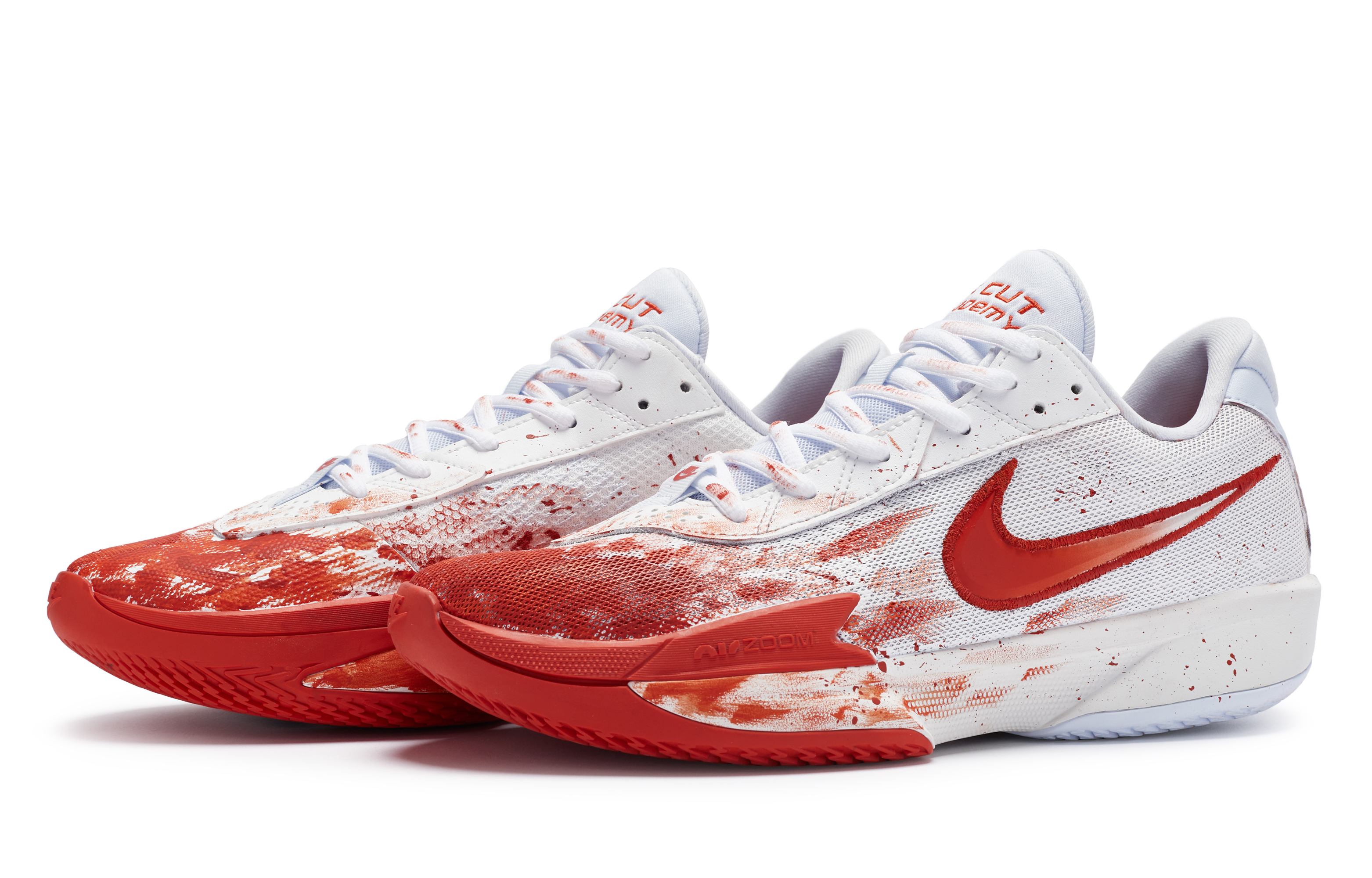 Nike Air Zoom G.T. Cut Academy 811 Manufacturing, Blood Stained Scene Slip Resistant Abrasion Resistant