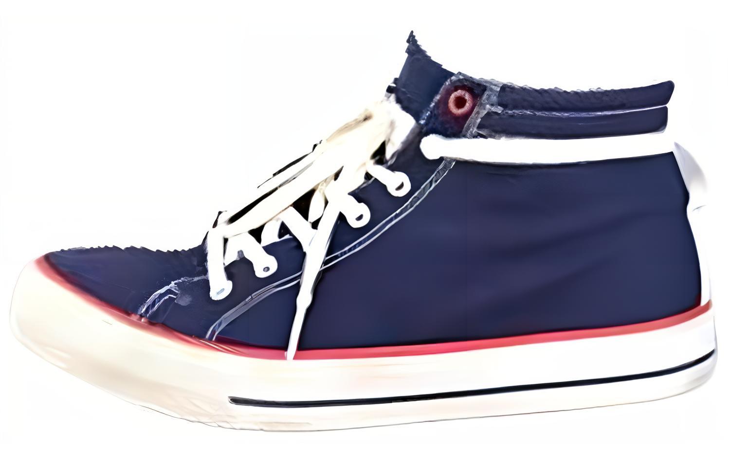 DECATHLON Slip Resistant, Abrasion Resistant, Breathable Mid top Skateboard Shoes Unisex Blue
