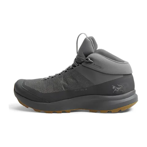Arc'teryx AERIOS FL 2 Mid GTX Comfortable Cushioning Slip Resistant Abrasion Resistant Outdoor Shoes Unisex Gray