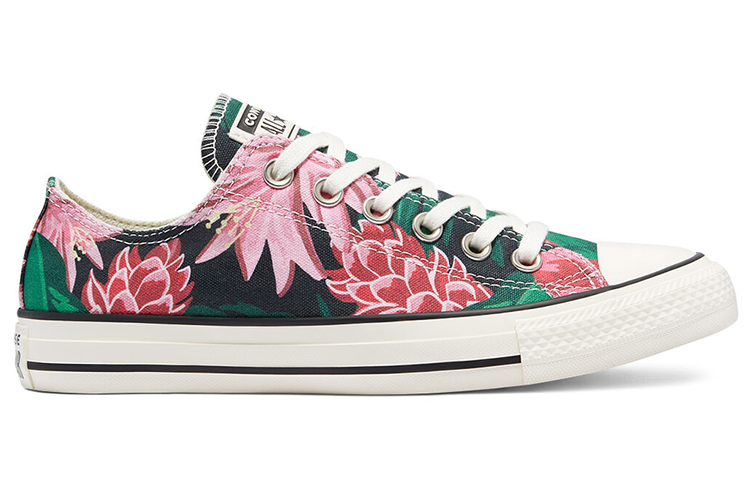 Кеды Converse Chuck Taylor All Star Low (черно-красные) — фото 3