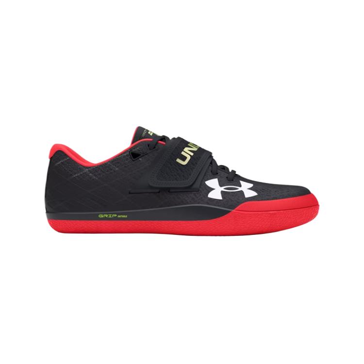 Under Armour Centric Grip Cushioning Slip Resistant Abrasion Resistant Coverage Low top Training Shoes Unisex Black