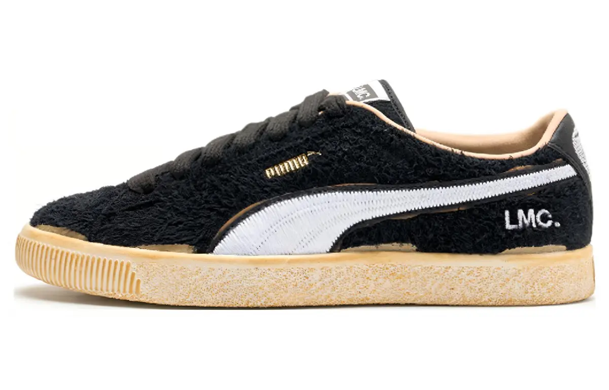 PUMA Suede Vtg X Lmc 'PUMA Black White'