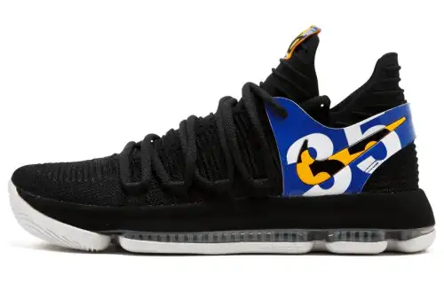 Nike KD 10 TV PE 17 Blinders comfortable casual sports non-slip lightweight low-top basketball shoes men's black