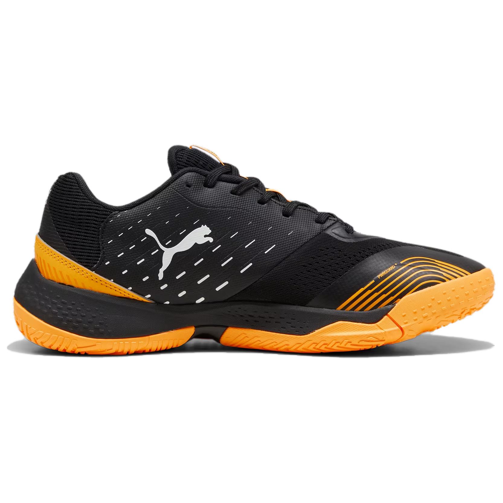 PUMA Solarstrike3 Abrasion Resistant Breathable Low top Training Shoes Unisex Black Yellow