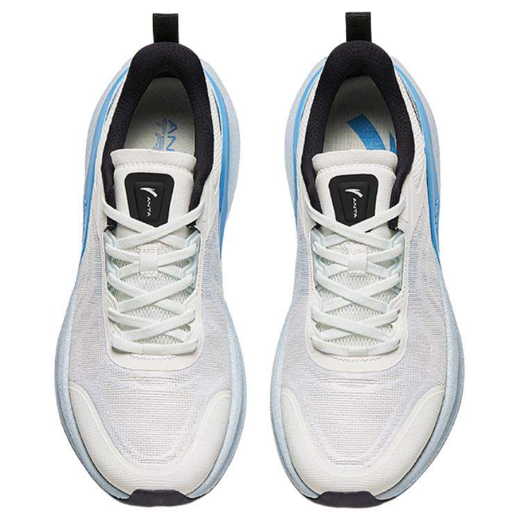 Anta Variety Training Collection Cushioning Slip Resistant Low top Training Shoes Men’s White Black Blue