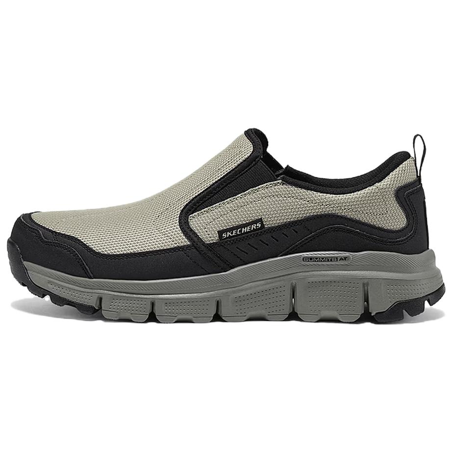 Skechers OUTDOOR MENS Comfortable And Lightweight Abrasion Resistant Low top Mountaineering Shoes Men’s Gray Black