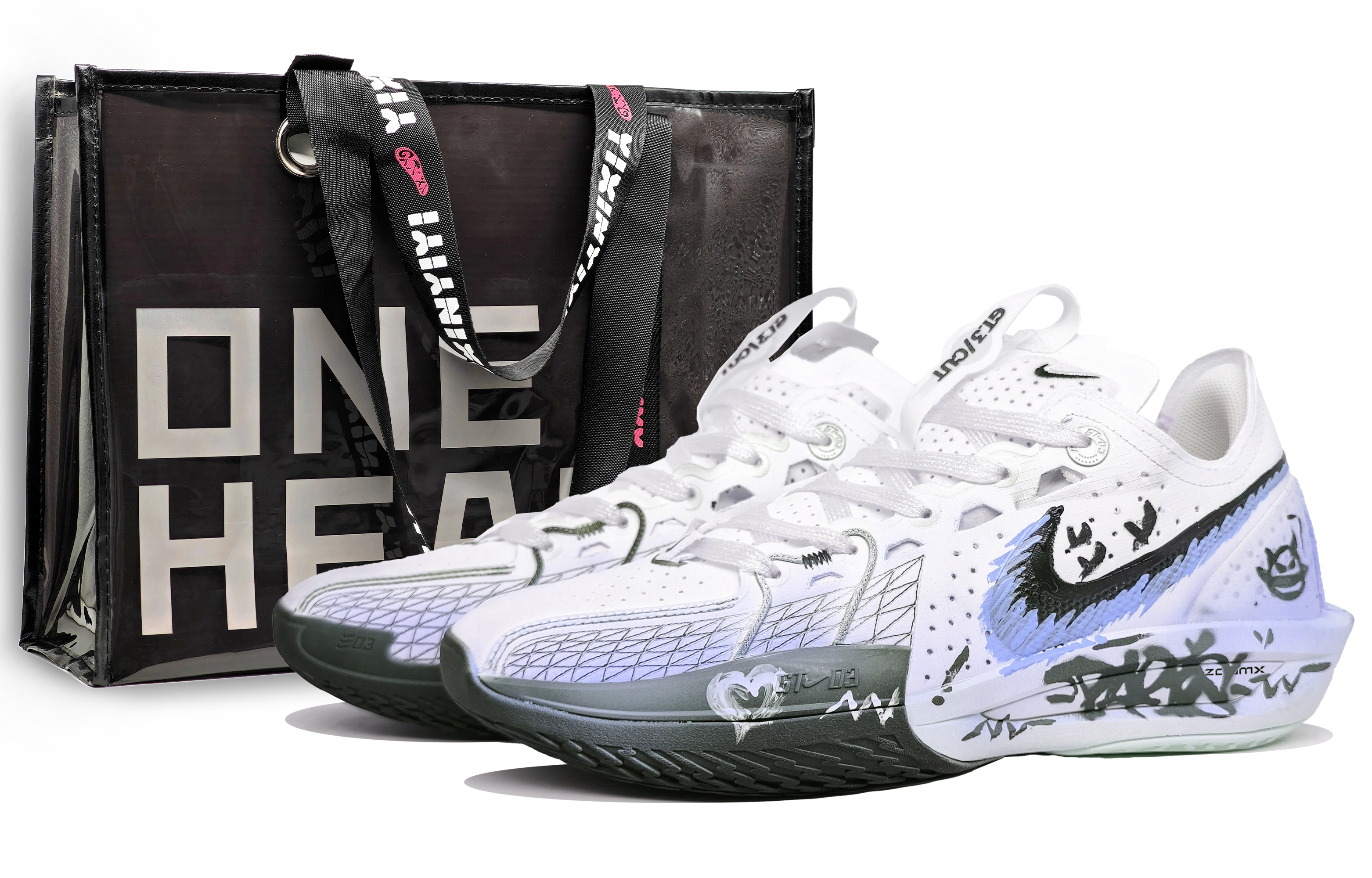 Nike Cushioning Rebound Cushioning Rebound Low top Basketball Shoes Unisex Refreshing Purple