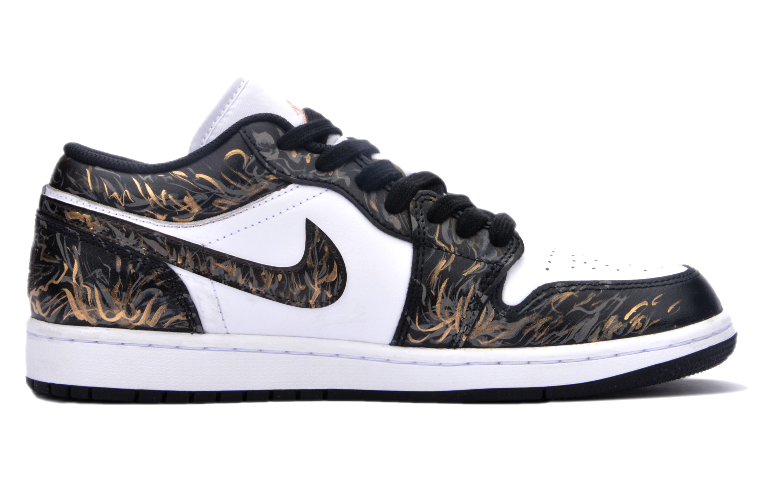Jordan Air Jordan 1 Cushioning Abrasion Resistant Cushioning, Wear Resistant Low top Vintage Basketball Shoes Unisex