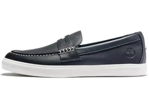 Timberland Dock Penny Cushioning, Wear Resistant Low top Skateboard Shoes Men's Marine Blue