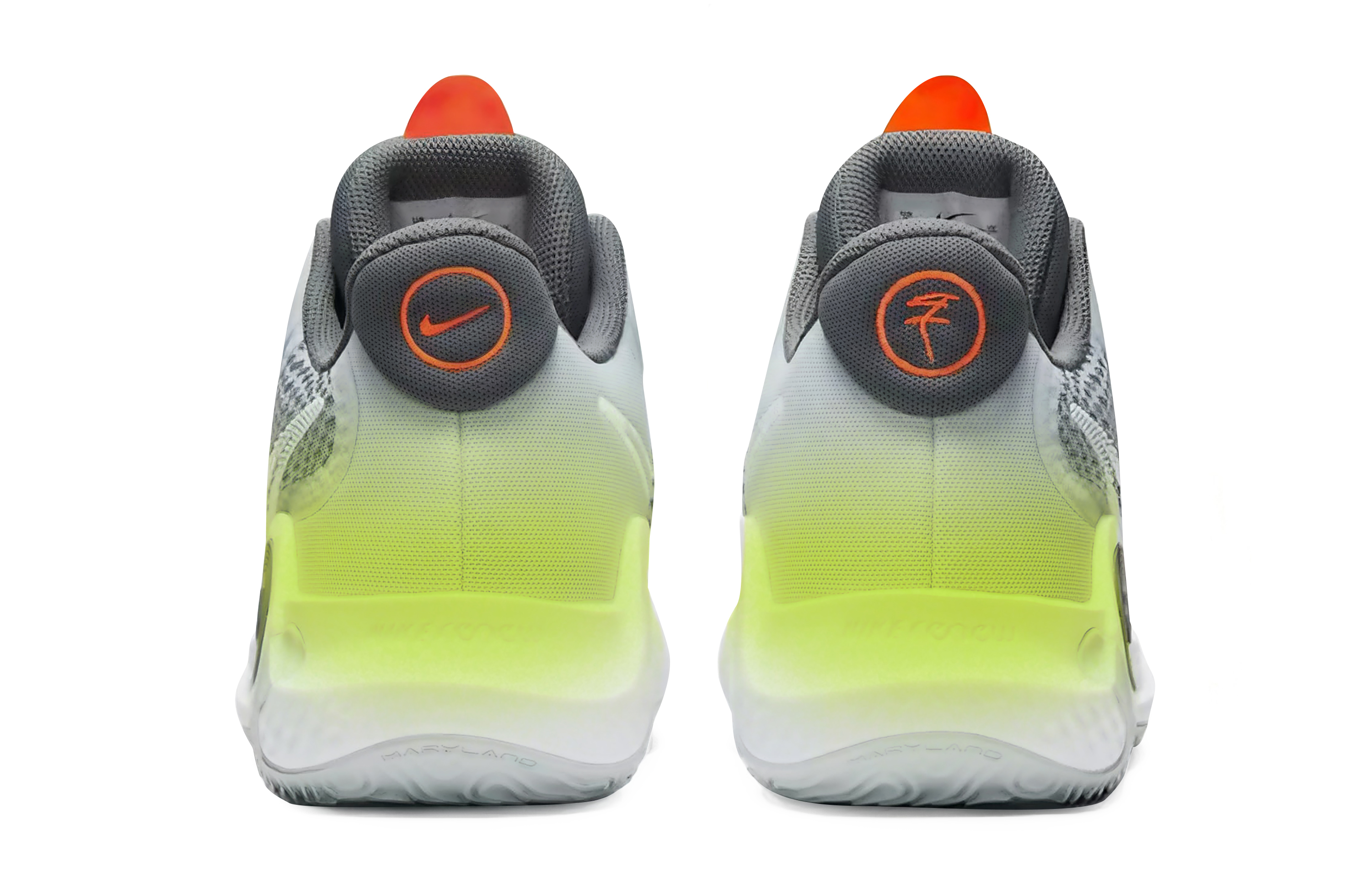 Nike KD Trey 5 IX Basketball Shoes Unisex Mid Top Gray/Green/Black/White