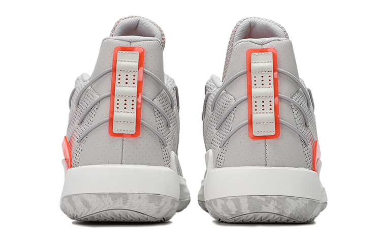Мужские кроссовки adidas Dame 7 GCA (серо-оранжевые) — фото 5